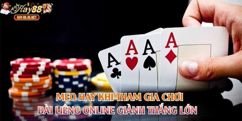 Mẹo hay khi tham gia chơi bài liêng online giành thắng lớn